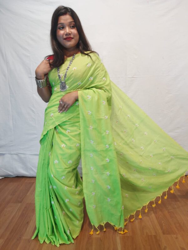 Bengal shiuli khadi